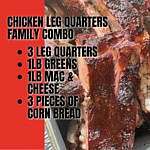 Chicken Leg Quarter Family Combo